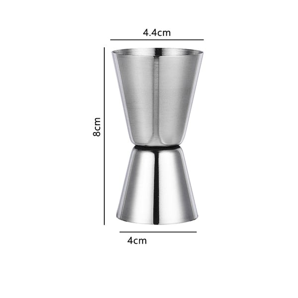 Dubbel Jigger Rostfritt Stål Cocktail Jigger M