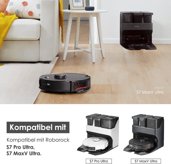 Tilbehørssett for Xiaomi Roborock S7 Pro Ultra/S7 MaxV Ultra