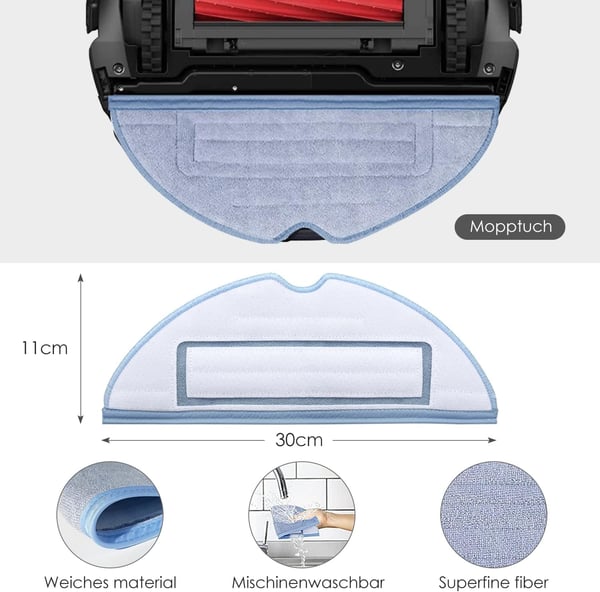 Tilbehørssett for Xiaomi Roborock S7 Pro Ultra/S7 MaxV Ultra