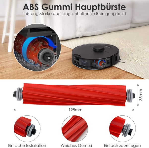 Tilbehørssett for Xiaomi Roborock S7 Pro Ultra/S7 MaxV Ultra