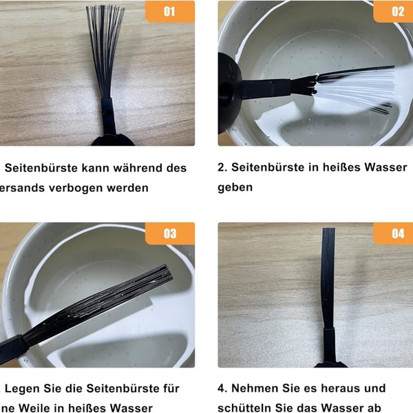 Reservedelssett for ZACO/ILIFE Robotstøvsuger