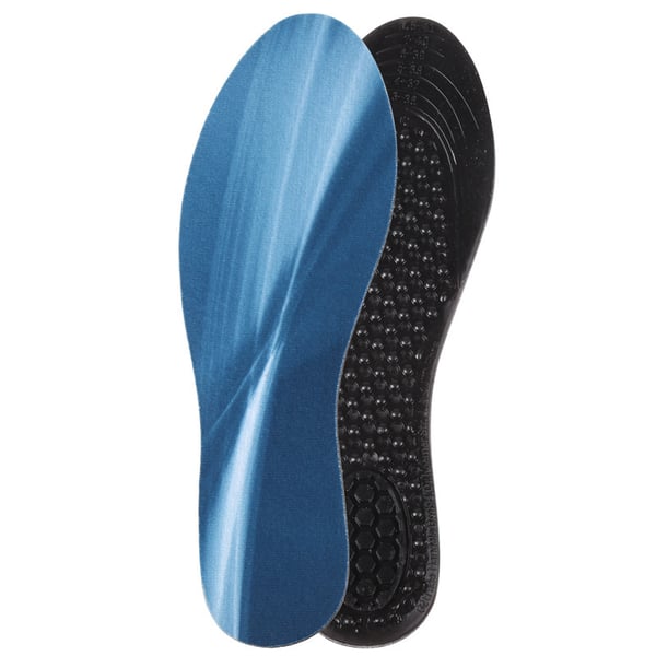 Urheilulliset pohjalliset - 2 paria Blue L