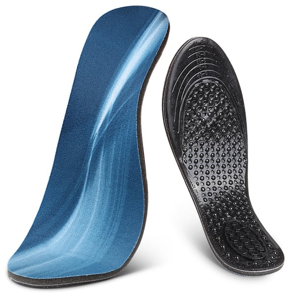 Urheilulliset pohjalliset - 2 paria Blue L