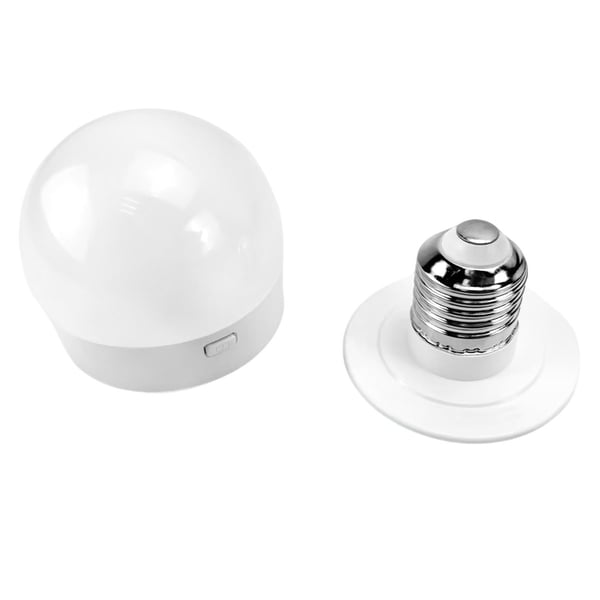 Oppladbar LED-lampe med fjernkontroll 2-pakning Magnetic