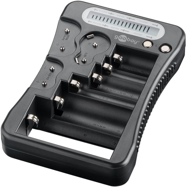 Batteriprovare med LCD-display