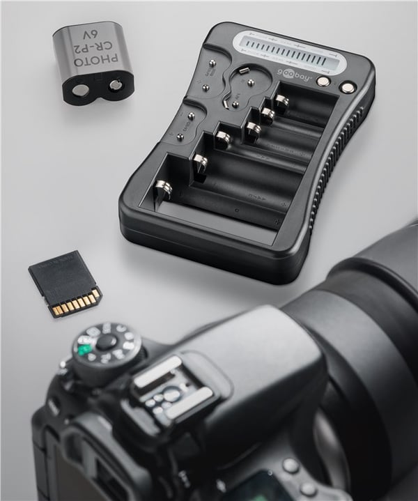 Batteriprovare med LCD-display