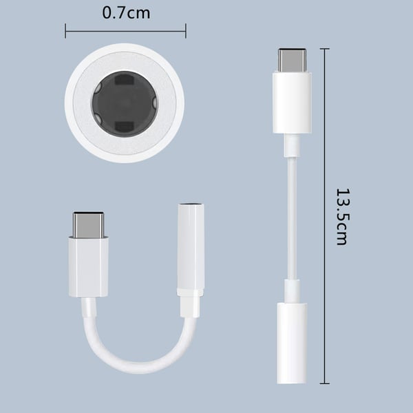 TYPE-C till 3,5 mm Ljudadapter - Digital Version