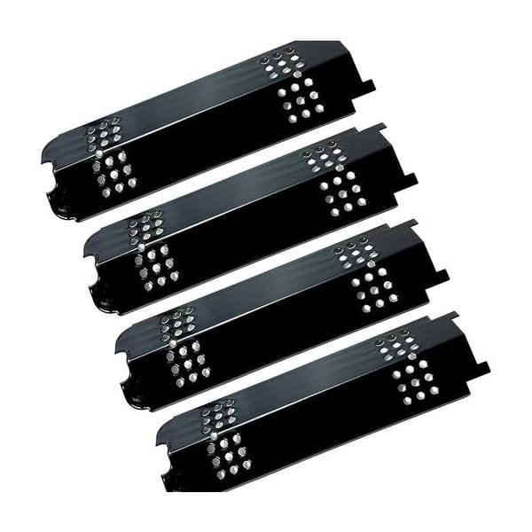 Värmeplåtar för Grill - Svart, 4-pack