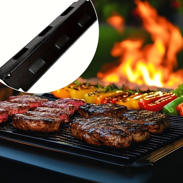 Grillilämpölevyt, 3 kpl - Musta