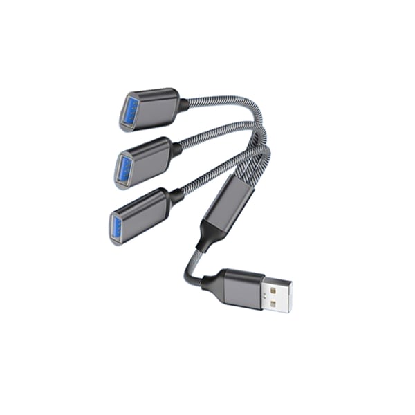 USB till 3-portars USB Splitteradapter