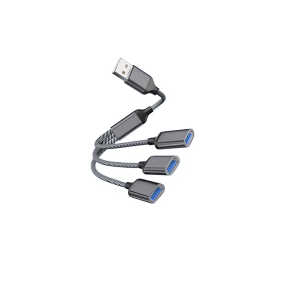 USB till 3-portars USB Splitteradapter