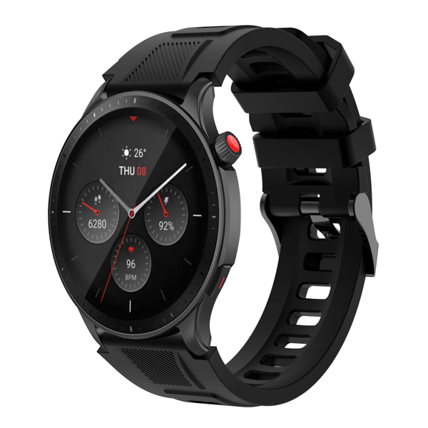 22 mm sportsklokkerem Black