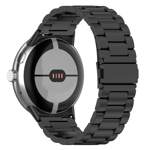 Urrem i rustfrit stål til Google Pixel Watch 3 Black 45 mm