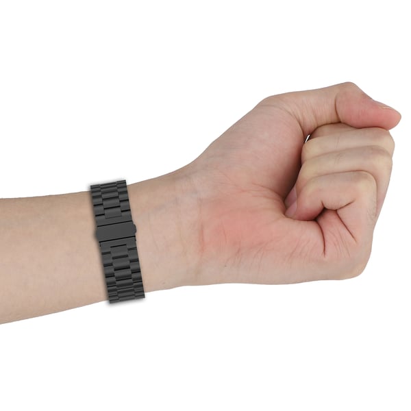 Urrem i rustfrit stål til Google Pixel Watch 3 Black 45 mm