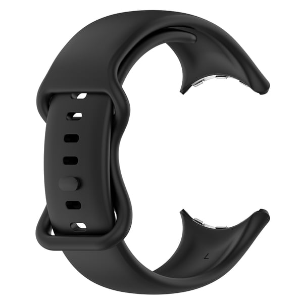 Silikoninen ranneke Google Pixel Watch 3:lle Black M