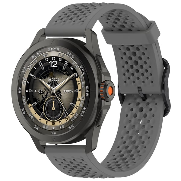 Silikone urrem til Xiaomi Watch S4 Sport Grey 22 mm