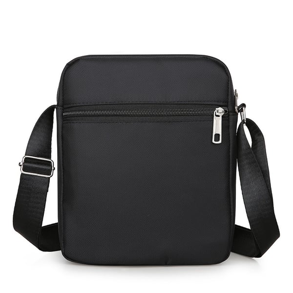 Nylon Crossbody-veske for menn Six zippers