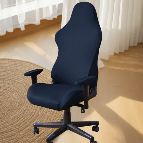 Elastisk trekk til kontorstol NavyBlue