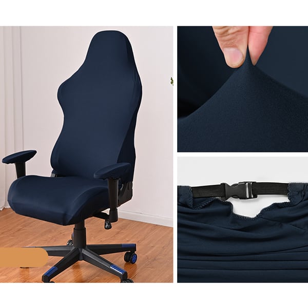 Elastisk trekk til kontorstol NavyBlue