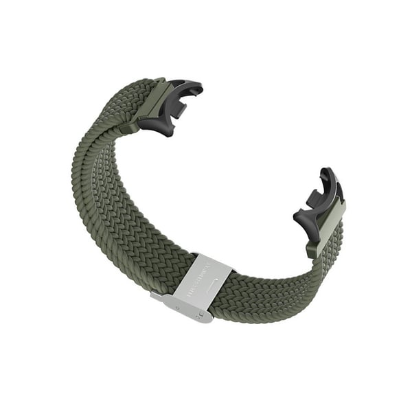 Vevd nylonklokkerem for Xiaomi Mi Band 8/9 Green