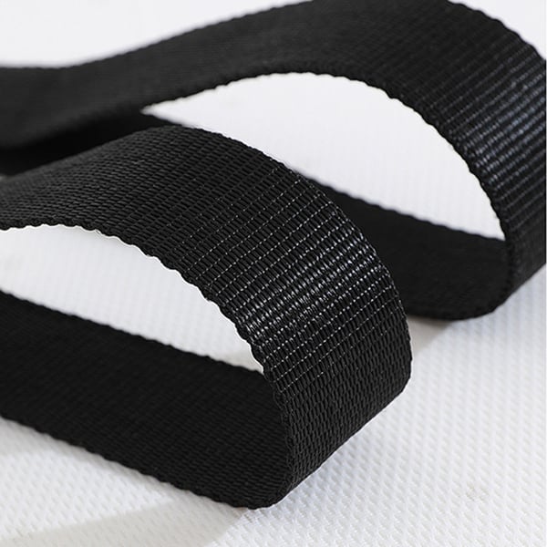 Justerbar bagasjestropp med spenne - 2 stk Black