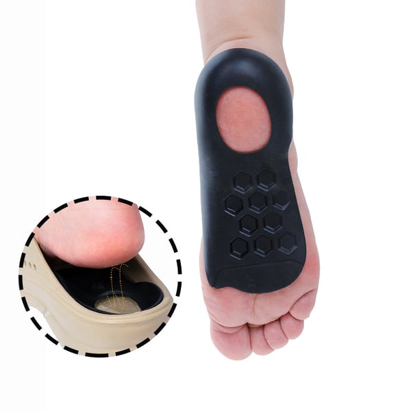 Ortotiske innleggssåler for menn og kvinner Black M