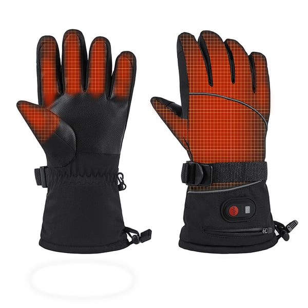 Opvarmede handsker til udendørs aktiviteter (One Size) Gloves + 2500 mAh battery