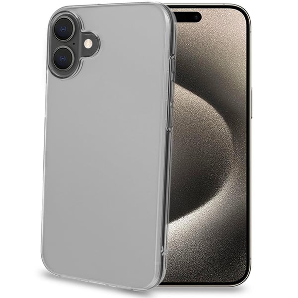 Gelskin TPU-kuori iPhone 16 Plus läpinäkyvä