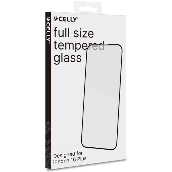 Skjermbeskytter i helglass Herdet glass iPhone 16 Plus