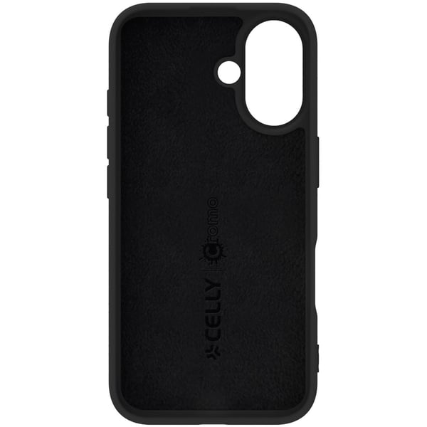 Cromo Soft gummideksel iPhone 16 Black