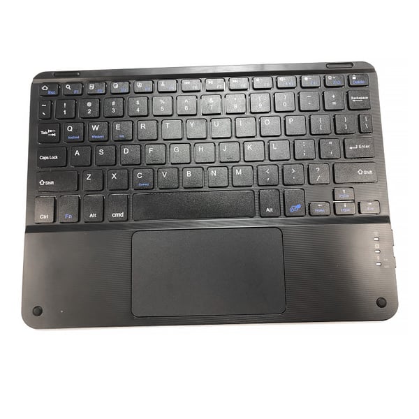 Trådløst styreplate-tastatur for nettbrett Black L