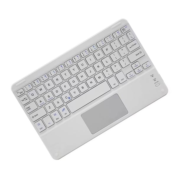 Langaton kosketuslevynäppäimistö tableteille White M