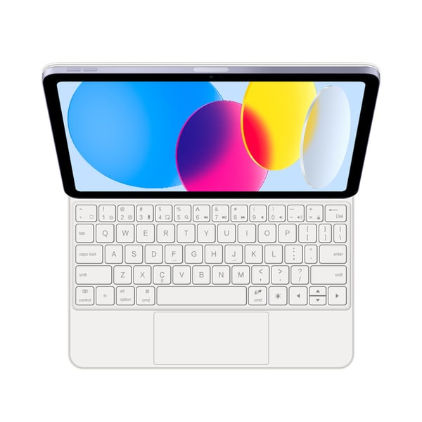 Suojakotelo iPadille Bluetooth-näppäimistöllä White iPad Pro 11 M2