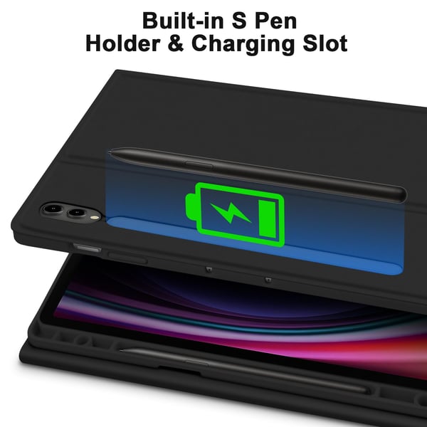 Beskyttende etui med tastatur for Samsung Galaxy Tab Samsung Galaxy Tab S7 FE 5G 12.4