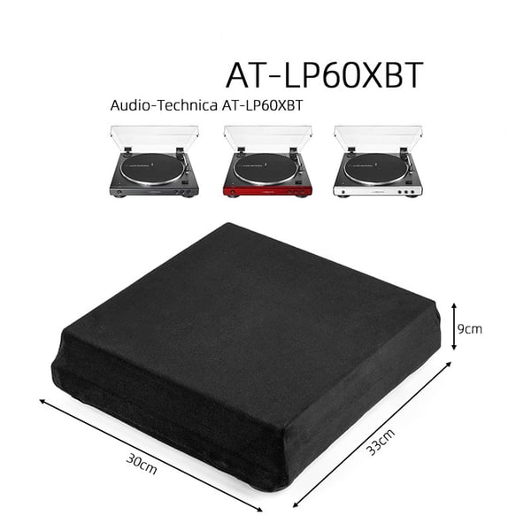 Audio-Technica AT-LP60XBT Støvhætte, blødt vinylpladespillerdæksel