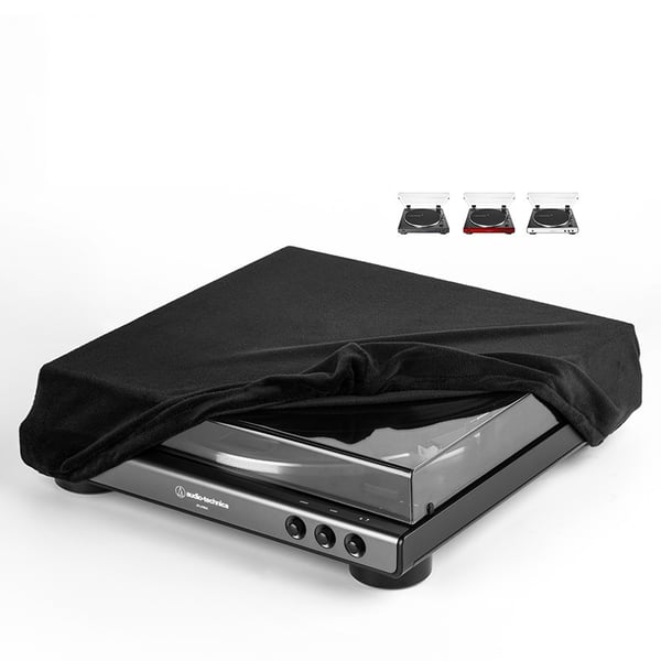 Audio-Technica AT-LP60XBT Støvhætte, blødt vinylpladespillerdæksel