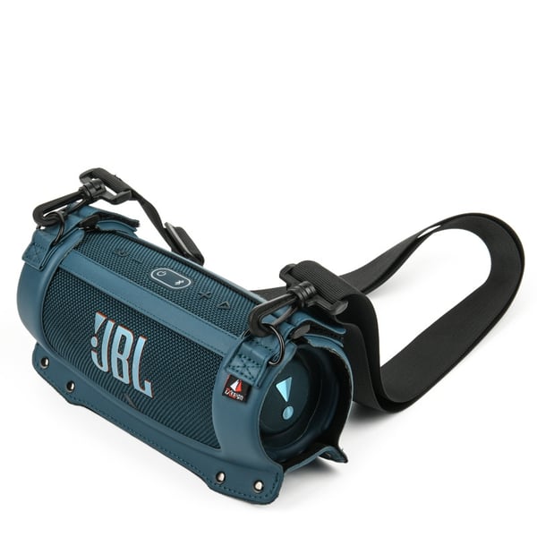 JBL Charge 4/5 beskyttelsesveske med stropp - PU+EVA, blå