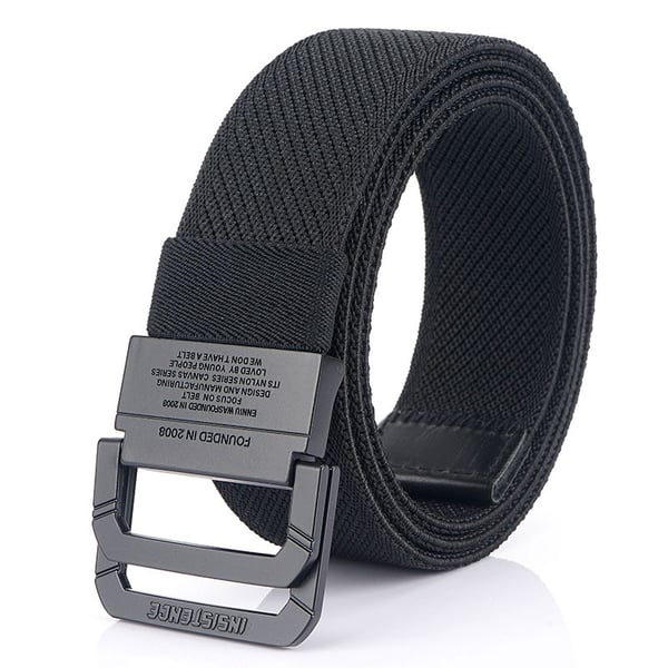 Canvas-vyö - 120 cm Black