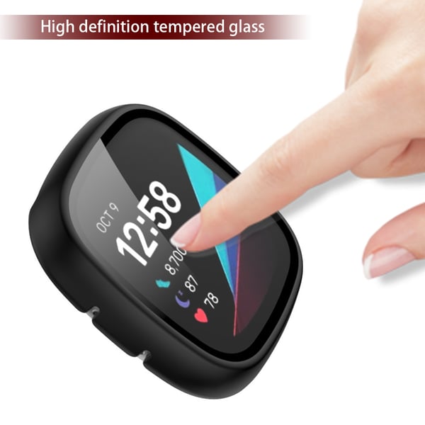 Suojakotelo Fitbit Versa 3:lle ja Senselle Black