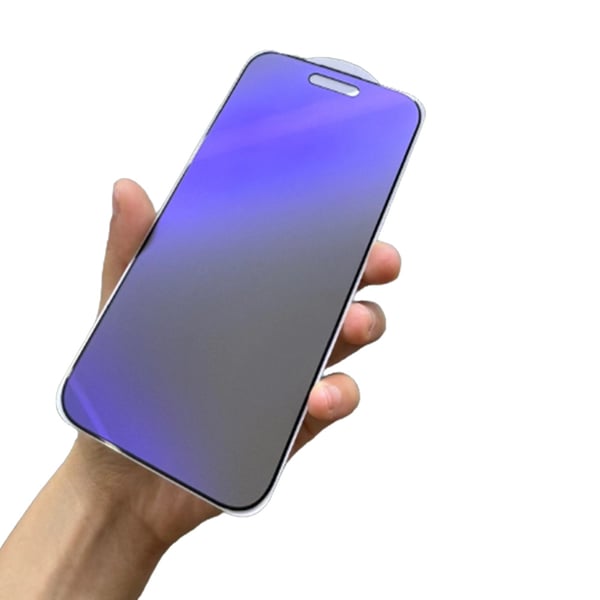 2-paknings personvernskjermbeskytter for iPhone - Anti-spion herdet glass iPhone 15 Pro