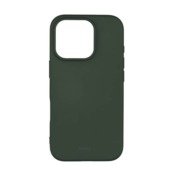 Back Sil Touch Recycled MagSerie iPhone 16 Pro Olive Green