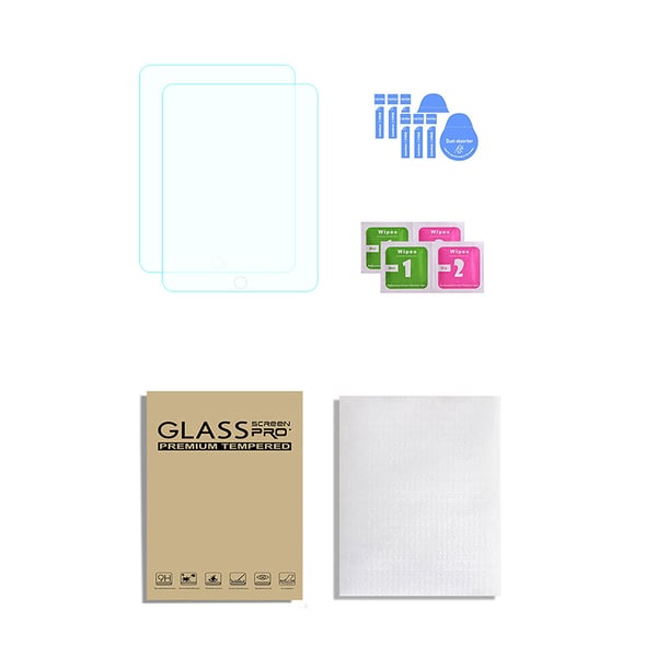 Krystallklar skjermbeskytter i herdet glass for iPad (2-pakning) iPad 10 10.9inches
