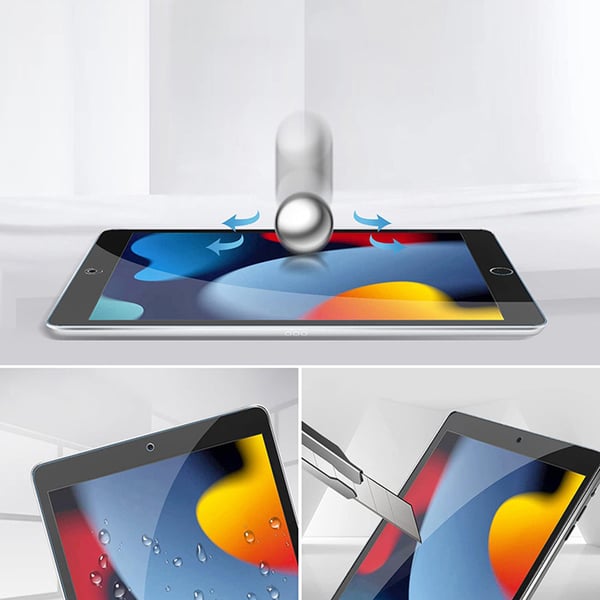 Krystallklar skjermbeskytter i herdet glass for iPad (2-pakning) iPad 10 10.9inches