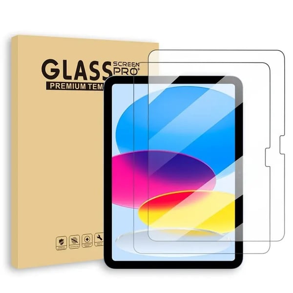 2.5D skjermbeskytter i herdet glass for iPad (2-pakning) iPad 10 10.9inch