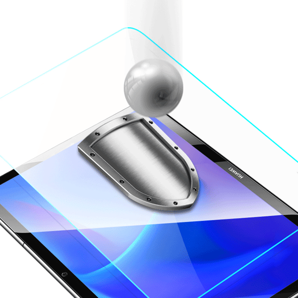 2.5D skjermbeskytter i herdet glass for iPad (2-pakning) iPad 10 10.9inch