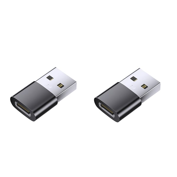 2-pak Type C til USB-adapter (Minimalistisk design)