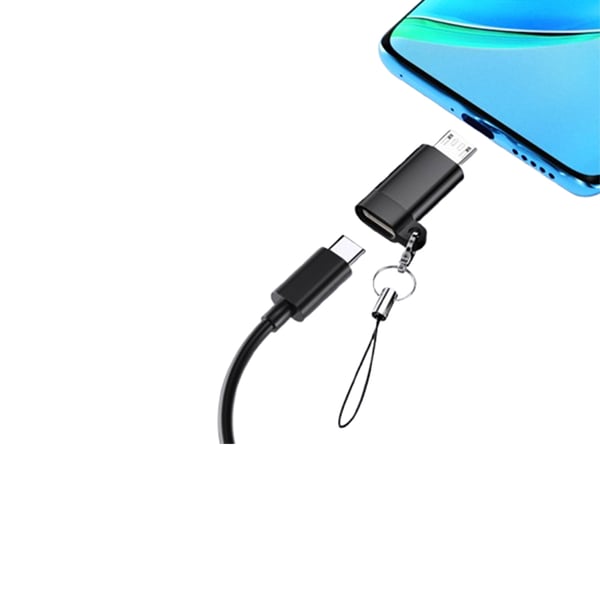 2-Pack Type-C naaras - Android uros -sovitin johdolla - Lataus ja tiedonsiirto