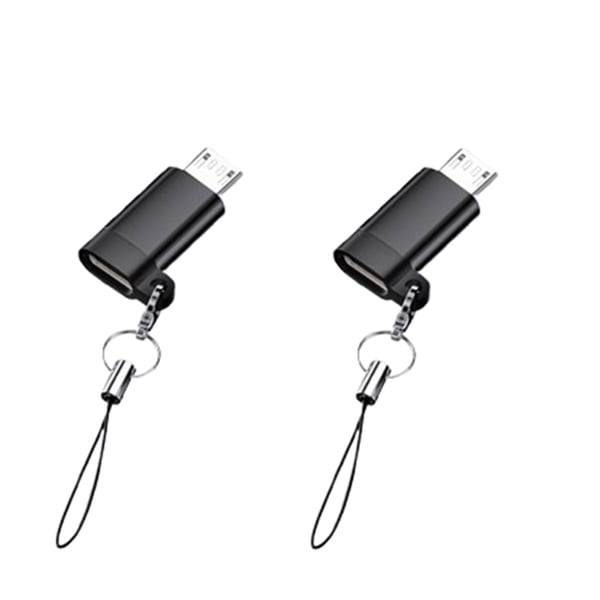 2-pak Type-C til Android-adapter til opladning og data