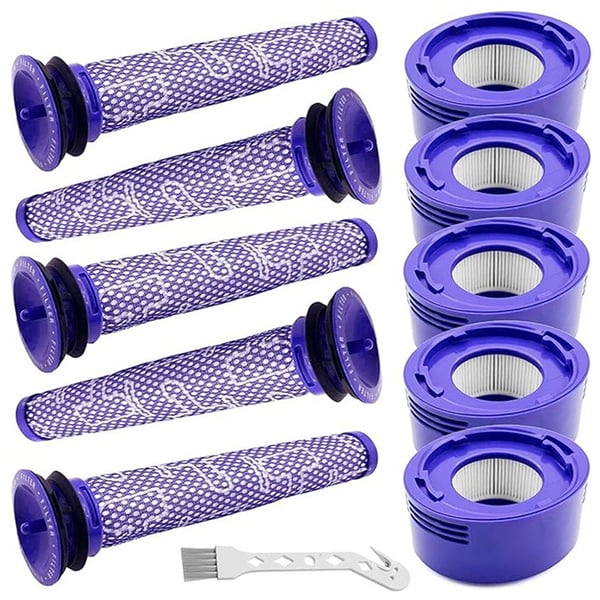 Dyson V7 V8 -pölynimurin suodattimen varaosat, 11 kappaleen sarja