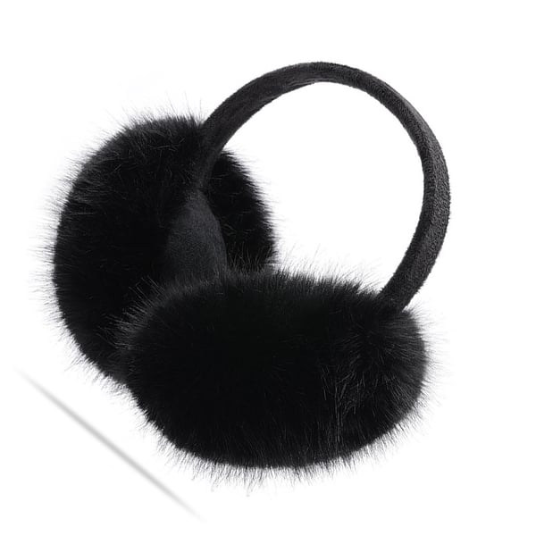 Pehmeät & lämpimät kuulosuojaimet Black